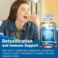 thumbnail image 3 of ZHPHK Seaweed Capsules High Strength Thyroid Body Supplement Potassium and Iodine 120 Capsules, 3 of 7