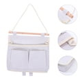 thumbnail image 1 of OULII Over Door Storage Bags Wall Hanging Storage Bag Wooden Stick Storage Kitchen 1Pcs, 1 of 5