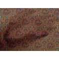 thumbnail image 4 of oneOone Cotton Poplin Fabric Leaves & Floral Block Printed Fabric 1 Yard 56 Inch Wide, 4 of 4