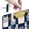 thumbnail image 6 of FORMRS Acrylic Clipboard with Low Profile Clip Standard A4 Letter Size, 12.5" x 9", Blue Cats and Hearts, 6 of 8