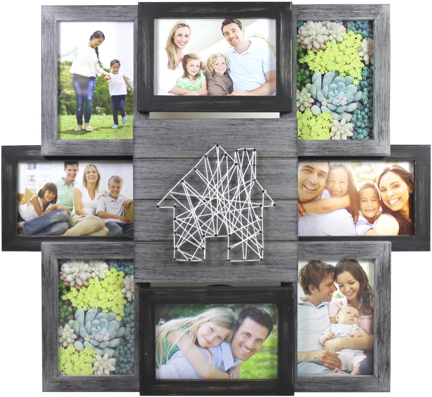 4x6 8 Opening Rustic Farmhouse Collage frame
