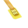 thumbnail image 4 of Yazoeia GSM CDMA Standard UIM SIM Card Kit Male to Female Extension Soft Flat FPC Cable Extender 14cm CJC912-24035, 4 of 6