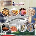 thumbnail image 3 of Premium Toaster Oven Pan Nonstick Set of / Sheet Pan for Baking Small Cookie Sheet Tray Durable Small Baking Trays for Oven Aluminum Baking Sheet Toaster Oven Tray x in, 3 of 9