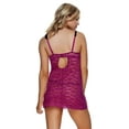 thumbnail image 2 of Jezebel by Felina | Rachel Chemise | Push Up | Adjustable | Lace | Lingerie (Wild Aster, Small), 2 of 2