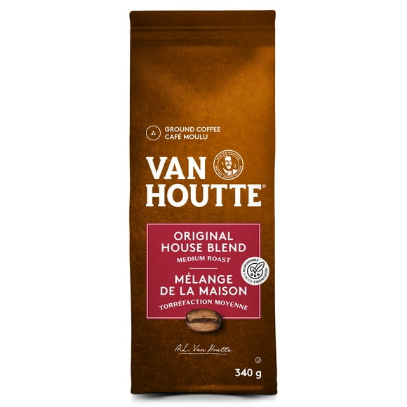 Van Houtte Original House Blend, Medium Roast, Ground Coffee, 340 g