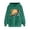 A-Green1332, variant on Men's Teddy Bear Zipper Graphic Hoodie Long Sleeve Hooded Pullover Knit Top Soft Playful Casual Hoodies