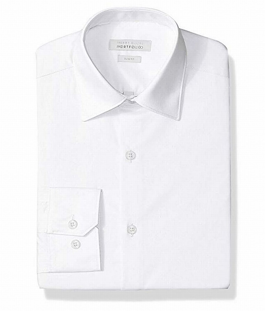 perry ellis portfolio shirt slim fit