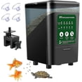 thumbnail image 1 of Large Automatic Fish Feeder, 14 Fl.oz Patented Revolutionary Design Aquarium Food Tank Dispenser With Timer, Auto Feeding Moisture-proof Electric Adju, 1 of 5