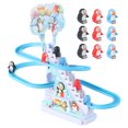 thumbnail image 1 of Tobogán eléctrico de juguete Mojoyce para ejercitar habilidades prácticas para niños y niñas (9 pingüinos), 1 of 8