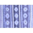 thumbnail image 1 of Ahgly Company Indoor Rectangle Abstract Blue Modern Area Rugs, 5' x 7', 1 of 4