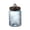 Blue, variant on Glass Jar with Airtight Lid – Vintage Storage Canister for Kitchen Pantry, Container for Candy, Sugar, Coffee, Cookie, Tea, Salt, Treat, Snack, Blue