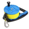 thumbnail image 3 of Diving Reel,  Anchor Rope Spool Finger Reel Dive Wreck Reel with Clip 83m Wire for Cave Exile Diving, 3 of 7