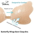 thumbnail image 2 of Tabare Butterfly Wings Bare Clasp Reusable Adhesive Bra, 2 of 11