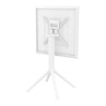 thumbnail image 6 of Sky 24 inch Square Folding Table in White finish, 6 of 12