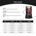 thumbnail image 5 of KLL farm work Print Womens Tank Top Sleeveless Workout Tops Athletic Running Shirts Yoga Gym Clothes-Small, 5 of 7