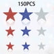thumbnail image 2 of Foam Star Stickers Pack de 150 – EVAStars de 3 colores, 3 tamaños, pegatinas multicolores para manualidades para tazas, ventanas, paredes, álbumes de recortes, decoración navideña DIY, 2 of 7