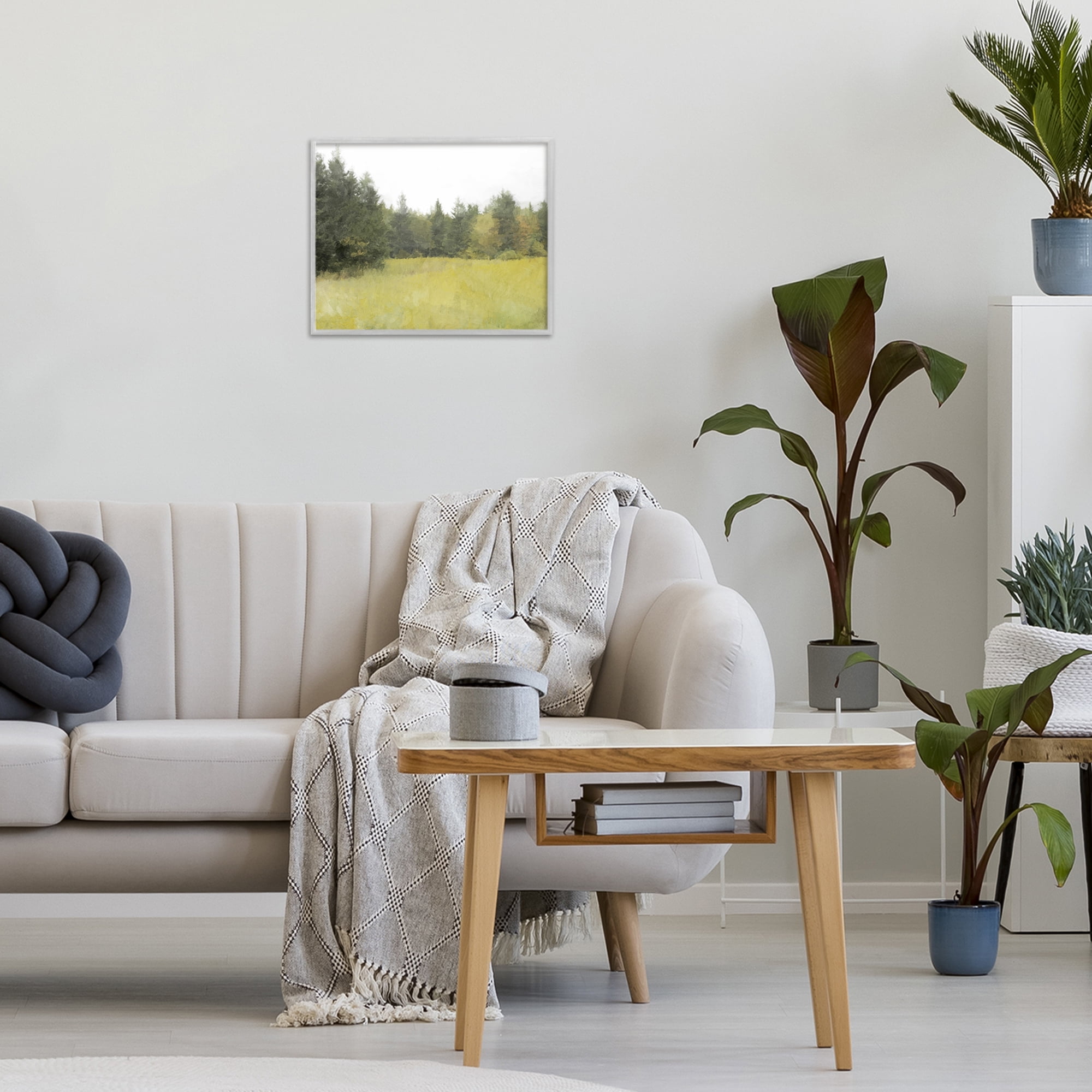 Stupell Industries The Forest's Vast Clearing Gray Framed Giclee Art, design by Kim Curinga