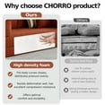 thumbnail image 4 of CHORRO Convertible Sleeper Sofa Bed,Compressed Floor Boneless Couch,Modular Modern Corduroy Sofa for Living Room Bedroom,Easy Assembly(Orange)78.8'', 4 of 10