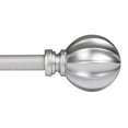thumbnail image 3 of UTOPIA ALLEY Wall Mounted 3/4 Inch Curtain Rod - Curtain Rods For Windows 28 to 48 Inch, Adjustable Drapery Rods, Nickel Curtain Rods, Bedroom Curtain Rods, Tapestry Poles (Nickel, 28"-48"), 3 of 9