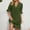13-Army Green, variant on SELONE Sundresses for Women Blouses for Women Dressy Casual Casual Short Sleeve Sleeveless V Neck Loose Fit Summer Solid Fashion Beach Classy Y2K Soft Sun Dresses Women Summer Casual Army Green M