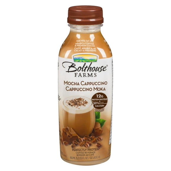 Bolthouse Farms Perfectly Protein Mocha Cappuccino Coffee Beverage, 450 mL