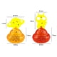 thumbnail image 2 of Trampa pegajosa para moscas de frutas 2 uds. forma de nave espacial insectos matamoscas atrapamoscas para el hogar JShteea Libre de BPA, 2 of 8