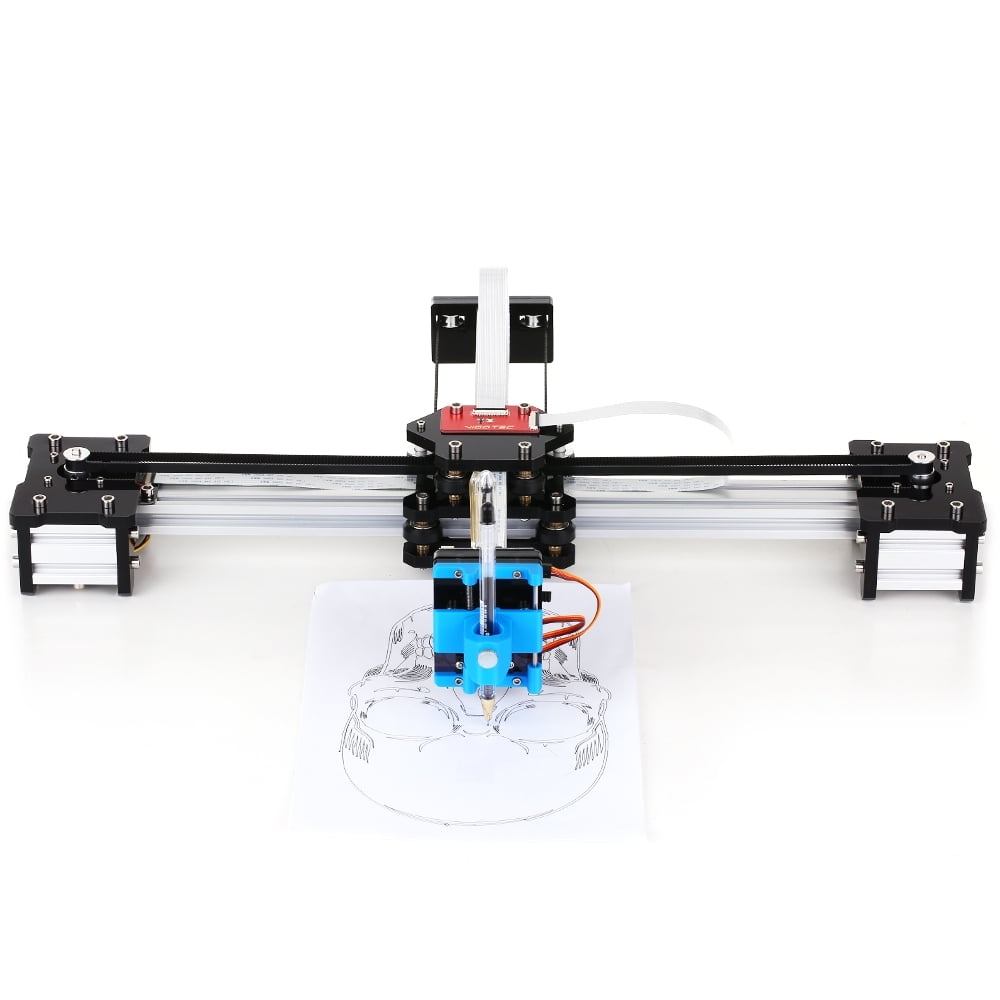 sej navigation tilskadekomne Desktop DIY Assembled XY Plotter Pen Drawing Robot Drawing Machine Painting  Handwriting Robot Kit 100-240V - Walmart.com