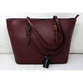 thumbnail image 1 of Hilary Radley Leather Jane Tote Bordeaux with 1 Removable Pouch, 1 of 2