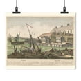 thumbnail image 2 of Print: Vue De Salem. Salem - Eine Stadt In Engellandischen America, In Der, 2 of 4