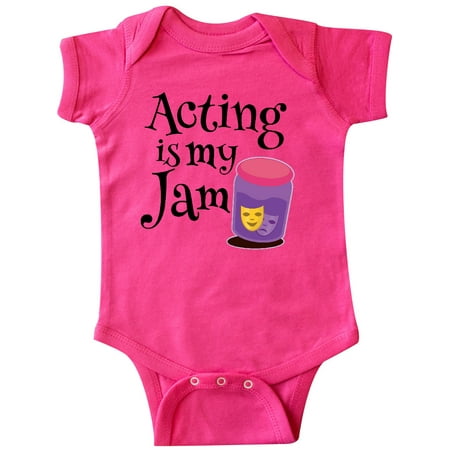

Inktastic Acting is my Jam Theater Actress Gift Baby Boy or Baby Girl Bodysuit
