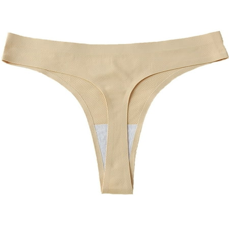 

Womens Briefs Sports Plus Size Through Waist Bikini Brief Underwear Thong Lingerie For Women
