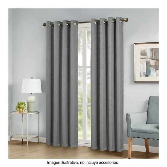 Cortina Home Trends Blackout Gris