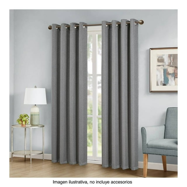 Cortina Home Trends Blackout Gris
