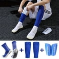 thumbnail image 2 of Unids/set Mangas Protectoras De Espinilleras De Fútbol De Alta Elasticidad, Almohadillas De Fútbol, ​​calcetines Antideslizantes, Cubierta De Mallas, Equipo De Protección Deportivo, 2 of 4