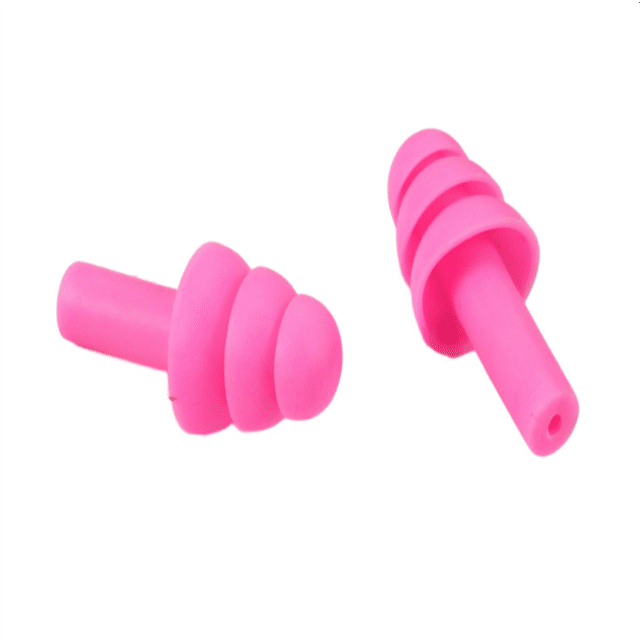 Sleep Specific Protective Soundproof Silicone Earplug Noise Proof Boxed Earplug,Pink Beauty Equipment