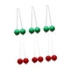 thumbnail image 5 of 6 pelotas de golf de escalera para lanzar, ideales para niños, adultos y familias, para uso en interiores y exteriores. Rojo y verde, 5 of 8