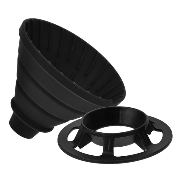 PAMINGONO Dripper De Silicona Negro Plegable Para Café Compatible Con Tazas Y Teteras