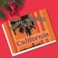 thumbnail image 4 of California Palm Tree Hometown Holiday Greeting Cards | 20 Pack Bulk Set (4x6), 4 of 6