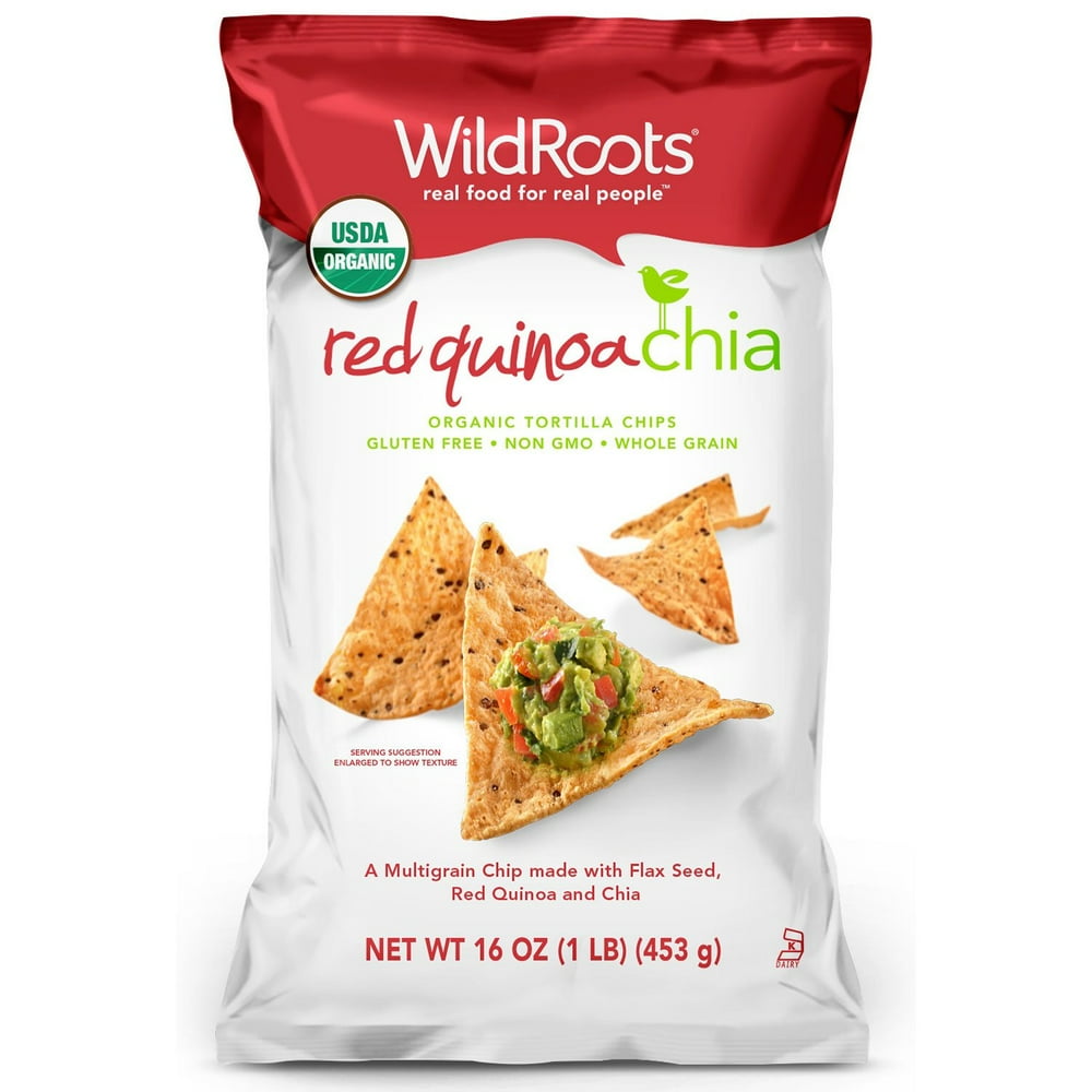 WildRoots Red Quinoa Chia Chips (16 Ounce)
