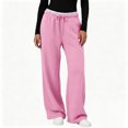 thumbnail image 3 of Luvrsol Plus Size Womens Sweatpants Loose Fit Lounge Pants Soft Casual Trousers with Deep Pockets S-3XL, 3 of 8