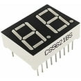 thumbnail image 2 of 15 Pack Common Anode 2 Digits 18 Pin Red LED 7-Segment Display, 0.6" Digit Height (0.98" x 0.31" x 0.73"), 2 of 6