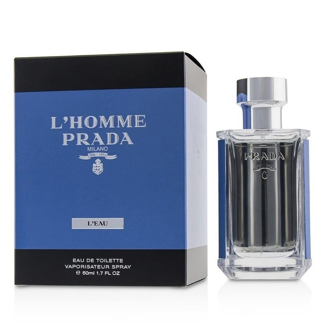 Prada L'homme Intense Eau De Parfum Spray for Men, Dynamic
