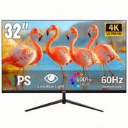 ZZA 32 Inch 4K UHD 3840x2160 60Hz VA Gaming Computer Monitor AdaptiveSync Premium HDR10 100% sRGB IPS PC Monitors