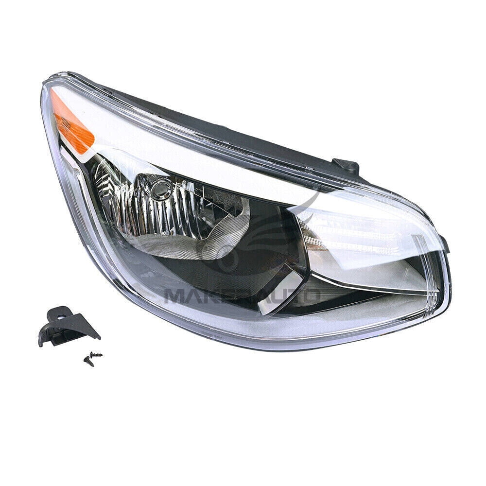 Pair Halogen Headlight Fits For Kia Soul 2014-2019 W/O Bulb 92101B2270 92102B2270