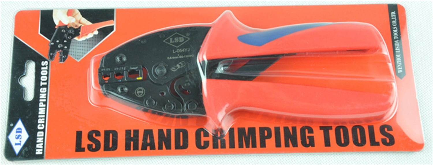 Hand Crimping Tool L-054YJ for 0.5-4mm² Surge Connectors Crimping Plier ,Durability That Lasts