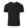 thumbnail image 6 of COOFANDY Men's Crewneck T Shirts Knit Tops Casual Fashion Summer Short Sleeve Knitted Pullover Solid Tees, 6 of 9