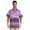 Sea and Mount, variant on Men's Casual Button Down Shirts Short Sleeve Summer Hawaiian Beach Shirt, Fantasy Space Galaxy