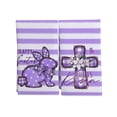 thumbnail image 2 of Festive Rabbit Design Kitchen Towels, Highly Absorbent Dishcloths With Durable Polyester Material, for Holiday Decor and Cleaning, Multi-color, 2 of 6