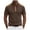 Brown, variant on Zshosam T Shirts for Man Polo Shirts for Men with Pocket Dry Quickly Short Sleeve Athletic Outdoor Work Collared Shirts Size S,(Red S)