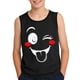 thumbnail image 2 of Camisolas de cuello redondo para niños pequeños y niños a la moda, lindas camisetas con estampado degradado, parte inferior suave sin mangas, camisetas para niñas, 2 of 6